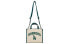 Diagonal MLB Logo Tote 3AORS083N-Green