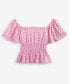 ფოტო #1 პროდუქტის Big Girls Flutter Sleeve Top