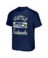 Men's NFL x Darius Rucker Collection by College Navy Seattle Seahawks Stripe T-shirt