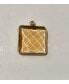 ფოტო #2 პროდუქტის 14k Gold Filled Semiprecious Stone Bezel Set Single Drop Earring