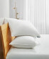 White Goose Feather & Down Fiber Back Sleeper 2-Pack Pillow, King