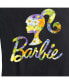 ფოტო #3 პროდუქტის Trendy Plus Size Barbie Flowers Graphic Short Sleeve T-shirt