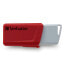Фото #9 товара Verbatim Store 'n' Click - USB 2.0 Drive 3.2 GEN1 - 2x32 GB - Red/Blue - 32 GB - USB Type-A - 3.2 Gen 1 (3.1 Gen 1) - 80 MB/s - Slide - Blue - Grey - Red