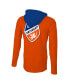 Фото #3 товара Men's Orange FC Cincinnati Tradition Raglan Hoodie Long Sleeve T-shirt