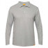 Футболка с длинным рукавом iQ-UV UV 50+ "Long Sleeve Polo" Серый, XL - фото #2