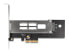 Фото #3 товара Delock Wechselrahmen PCI Express Karte für 1 x M.2 NMVe SSD - Low Profile Formfaktor