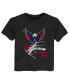 ფოტო #1 პროდუქტის Toddler Boys and Girls Black Washington Capitals Star Wars Rebel Alliance T-shirt
