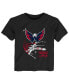 Фото #1 товара Toddler Boys and Girls Black Washington Capitals Star Wars Rebel Alliance T-shirt