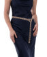 Фото #5 товара Women's Embellished Mesh Belt, Created for Macy's