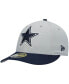Фото #1 товара Men's Silver Dallas Cowboys 59FIFTY Fitted Hat
