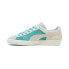 Фото #5 товара Puma Suede Iconix Summer Lace Up Mens Beige, Green, Grey Sneakers Casual Shoes