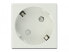 Delock 81321 - CEE 7/3 - 3 module(s) - 3P+N+PE - White - Acrylonitrile butadiene styrene (ABS) - Plastic - 250 V