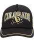 Фото #2 товара Men's Black Colorado Buffaloes Sideband Trucker Adjustable Hat