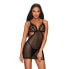 Фото #1 товара Millagro Sheer Fishnet Dress With Thong