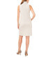 Women's Sleeveless Turtleneck Sweater Dress