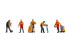 Фото #2 товара NOCH Parcel Carriers - HO (1:87) - Multicolour