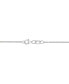 ფოტო #4 პროდუქტის EFFY® Lab Grown Sapphire (4-1/2 ct. t.w.) & Lab Grown Diamond (1-3/4 ct. t.w.) Starburst Halo 18" Pendant Necklace in 14k White Gold