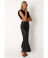 Фото #3 товара Women's Jade Leather Column Skirt