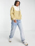 Фото #4 товара Noisy May teddy & quilted fleece with hood in beige