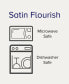 Satin Flourish 5 Piece Place Setting