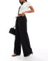 Фото #1 товара ASOS DESIGN low rise tailored trouser in black