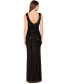 ფოტო #3 პროდუქტის Women's Fitted Dress With Tonal Beading