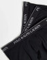 Polo Ralph Lauren 3 pack longer length trunks in black