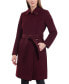 ფოტო #1 პროდუქტის Women's Wool Blend Belted Wrap Coat