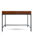 Фото #4 товара Industrial Acacia Wood Storage Desk Durability and Style Combined