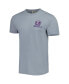 Фото #1 товара Men's Graphite Kansas State Wildcats Vault State Comfort T-shirt