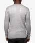 ფოტო #2 პროდუქტის Men's Cable Knit Sweater