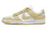 【定制球鞋】 Nike Dunk Low BIGNIU 夏日迷彩 简约 手绘喷绘 防滑耐磨 低帮 板鞋 男款 绿黄白黑 / Кроссовки Nike Dunk Low DV0833-100