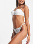 Фото #7 товара Ann Summers Bridal Sexy Lace padded balconette bra in white