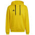 Стандартная футболка Adidas Entrada 22 Hoodie Желтый, S - фото #1