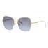 CHOPARD SCHL02M Sunglasses Total Shiny Rose Gold, Brown Gradient Blue/Mirror Grad.Silver / CAT2 - фото #1