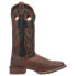 Фото #1 товара Laredo Isaac Square Toe Cowboy Mens Black, Brown Casual Boots 7960