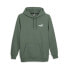 Фото #1 товара Puma Essentials Small Logo Pullover Hoodie Mens Green Casual Outerwear 67805744