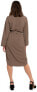 Dámské šaty VMPIXI Regular Fit 10296553 Brown Lentil
