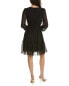 Фото #2 товара Taylor Chiffon Dress Women's Black 6