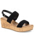 Фото #1 товара Women's Madenaa Woven Platform Wedge Sandals, Created for Macy's