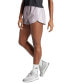 ფოტო #1 პროდუქტის Women's Pacer Training 3-Stripes Woven High-Rise Shorts