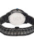 ფოტო #3 პროდუქტის Women's Swiss Quartz Siena Black Stainless Steel Watch 38mm