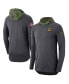 Men's Anthracite Iowa Hawkeyes Military-Inspired Long Sleeve Hoodie T-shirt