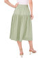 ფოტო #2 პროდუქტის Women's Tie-Waist A-Line Midi Skirt
