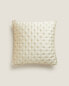 Satin cushion cover