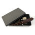 Gift set belt 35-020-22 and 4PS brown