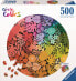 Фото #1 товара Ravensburger Puzzle 500 elementów Paleta kolorów Tropiki