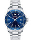 Men's Swiss Series 800 Stainless Steel Bracelet Diver Watch 40mm