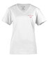 ფოტო #1 პროდუქტის Women's Sea Yall Cotton Graphic V-Neck T-Shirt