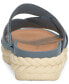 Фото #7 товара Women's Loftee Crisscross Platform Espadrille Sandals